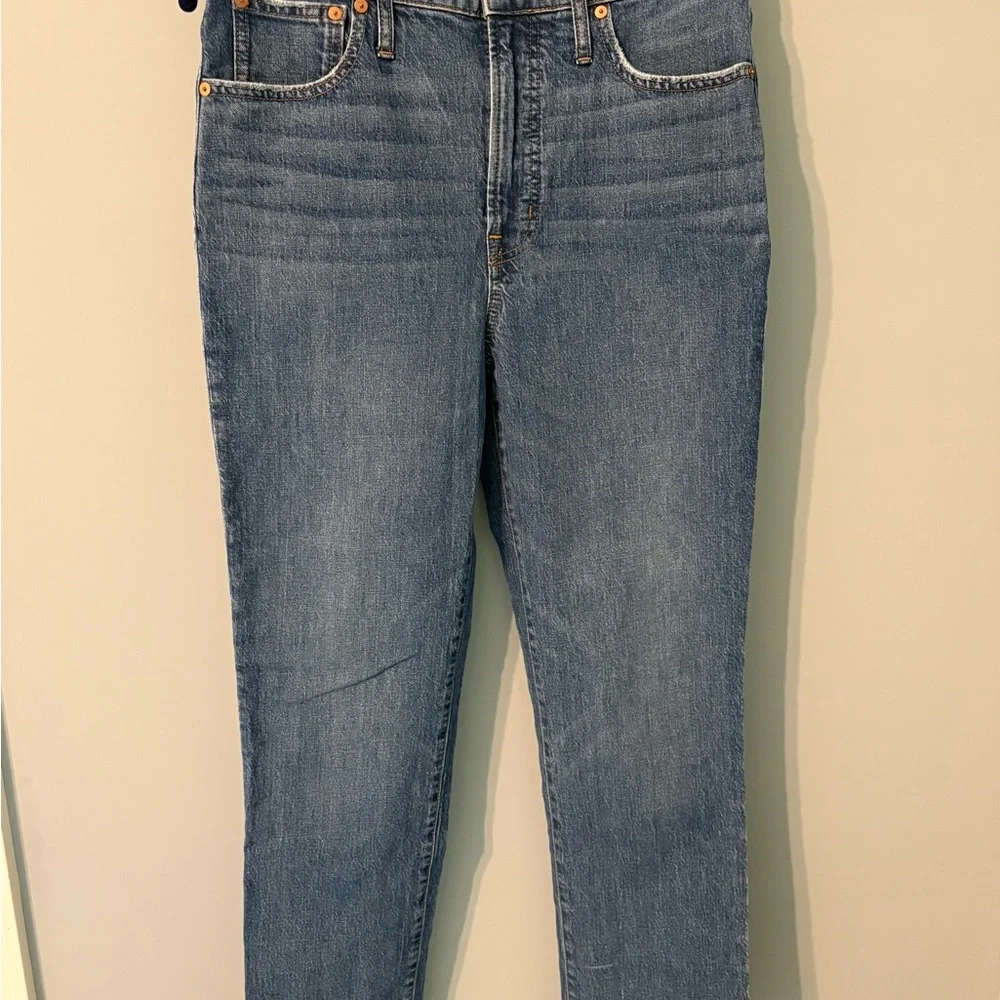 Madewell High Rise Blue Jeans